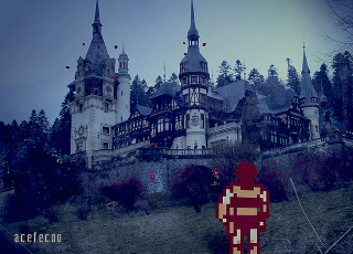 Illustration for article titled Classic Video Games With Real-Life Backdrops Are Delightful